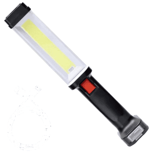 LED work light with USB charging cable